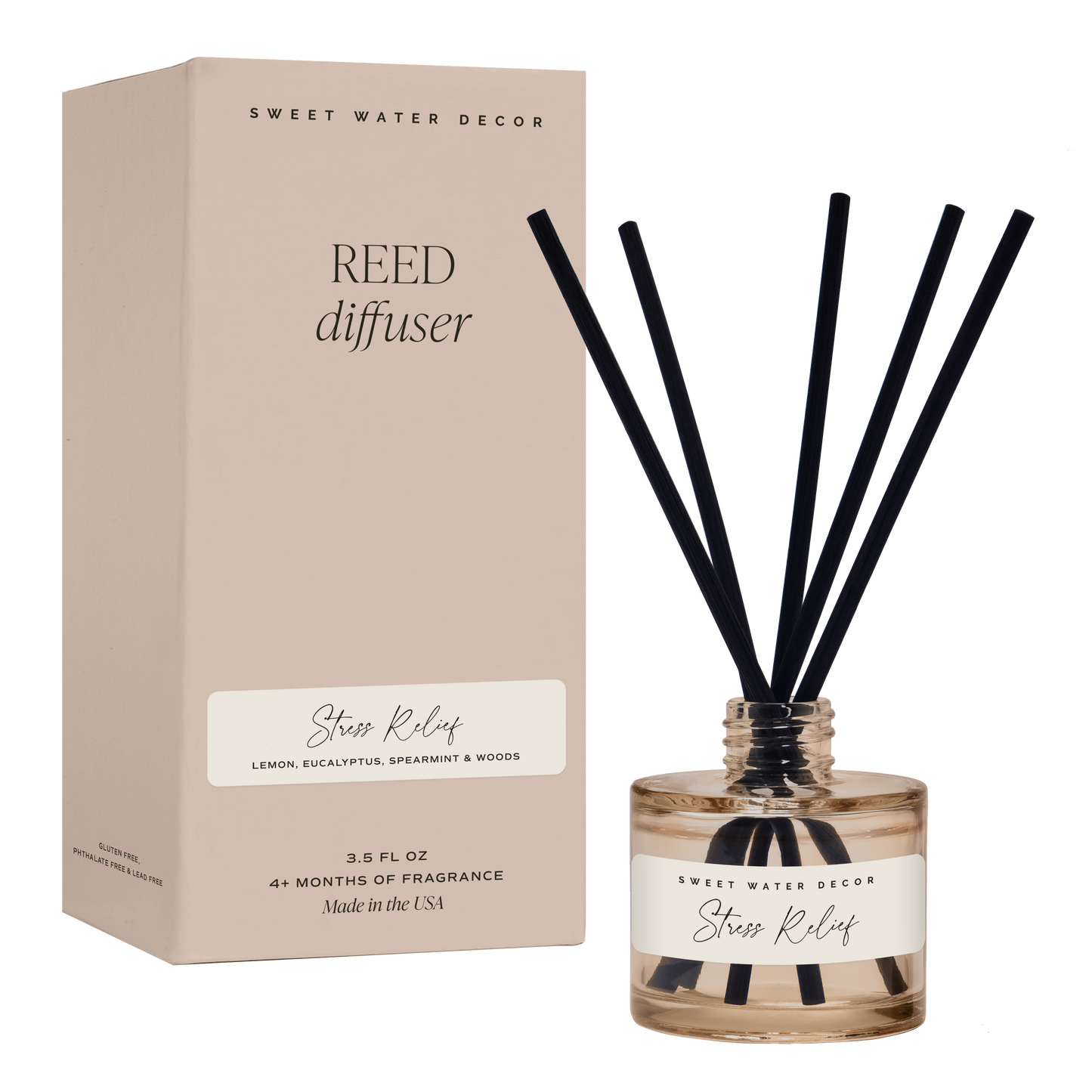 Stress Relief Reed Diffuser - Gift & Home Decor