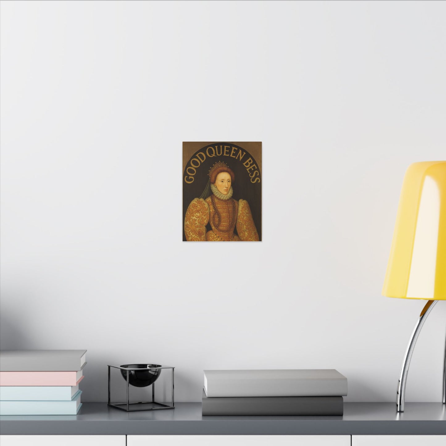Good Queen Bess - Unmasked Edition - unframed stretched canvas print