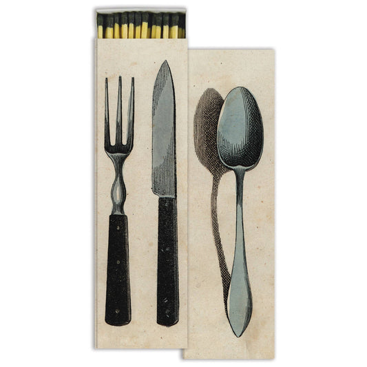 Silverware Matches- Black