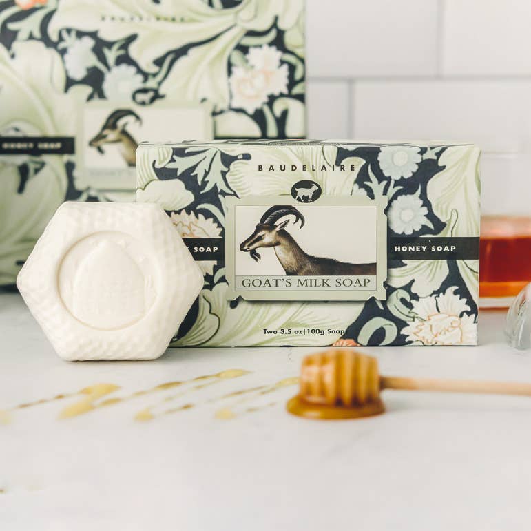 Goats Milk Honey Soap 3.5oz - 2 Bar Gift Box