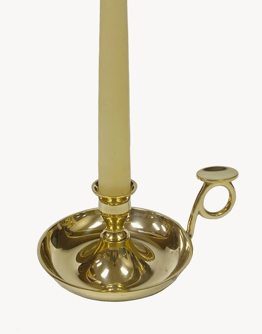 Solid Brass Chamberstick