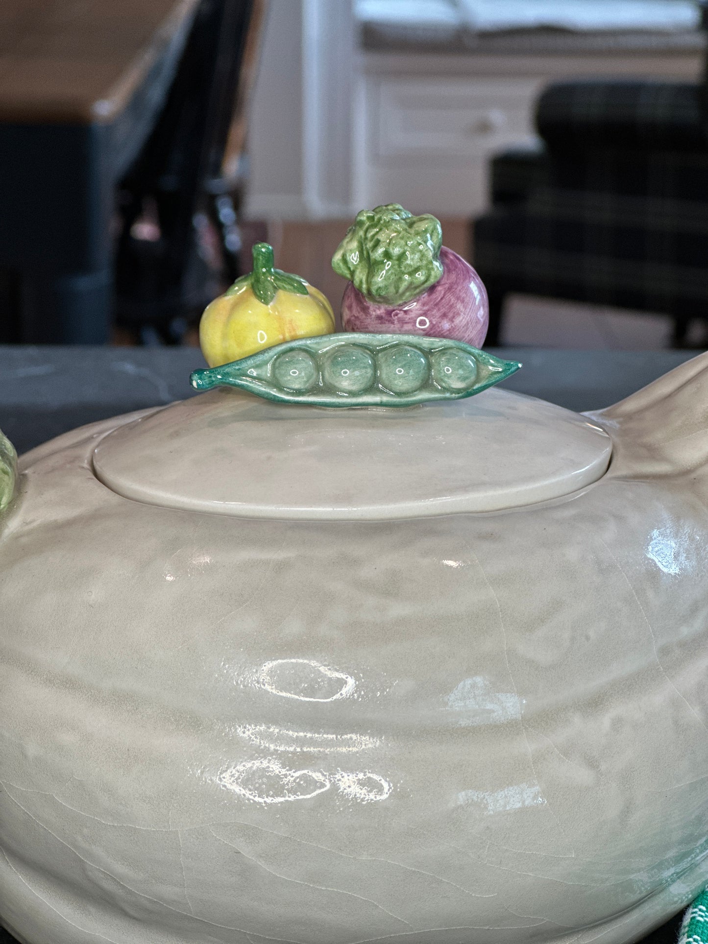 Fitz and Floyd Vegetable Garden Teapot