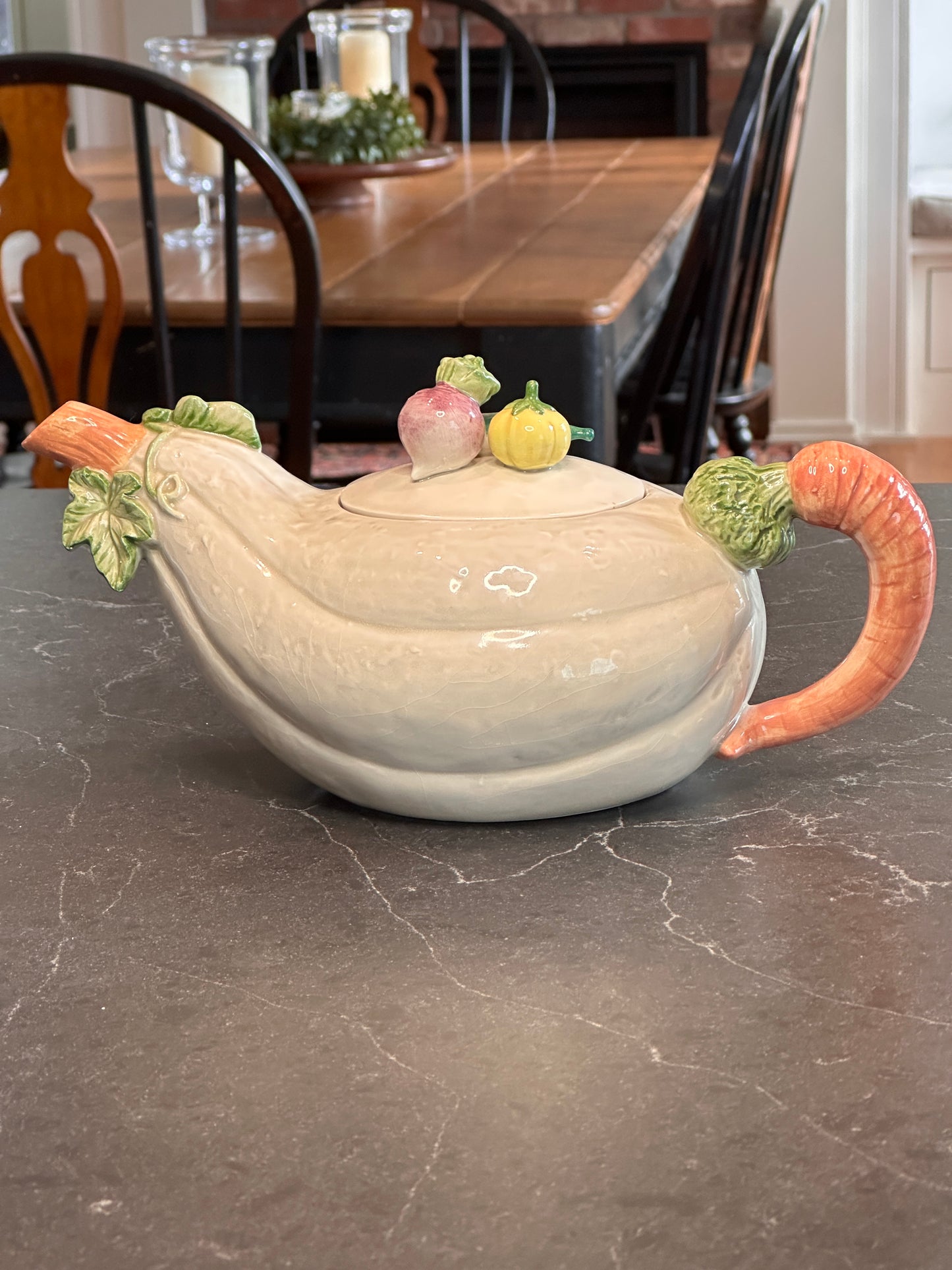 Fitz and Floyd Vegetable Garden Teapot