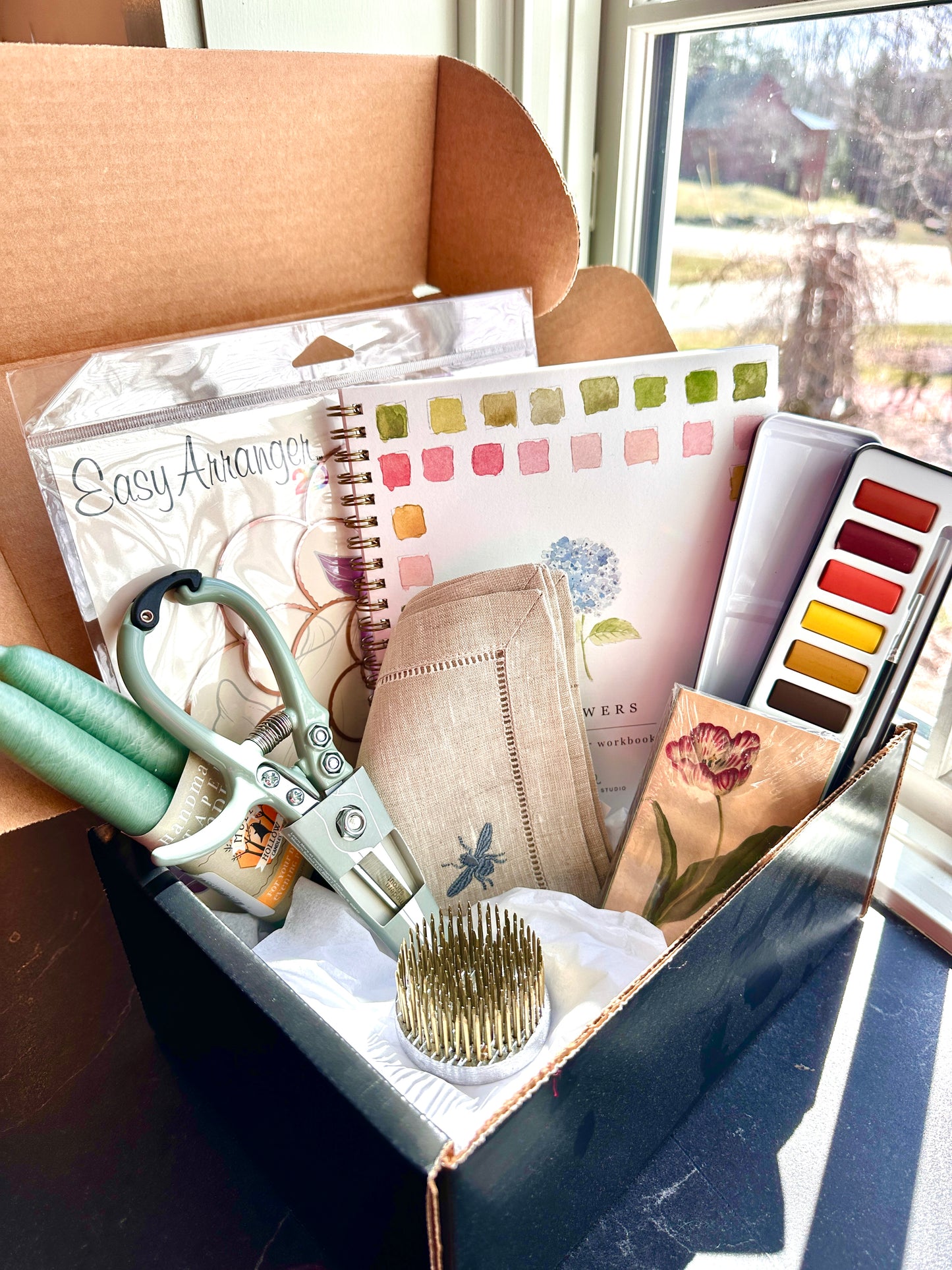 A Floral Arranger’s Keepsake Box