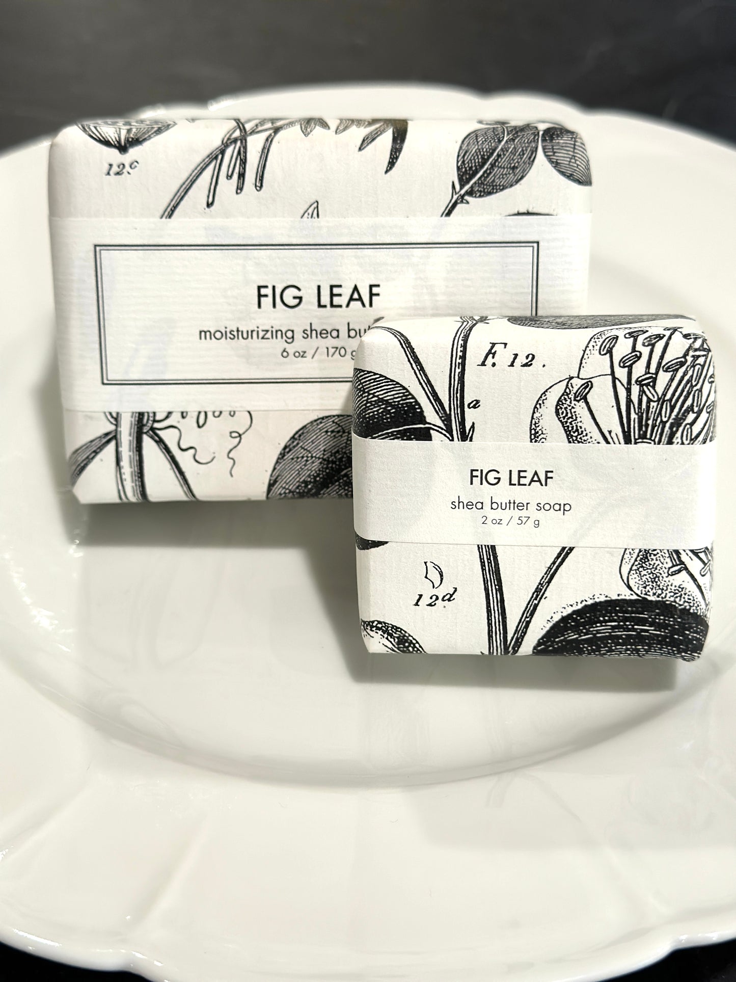 Fig Leaf Bar Soap and Guest Soap