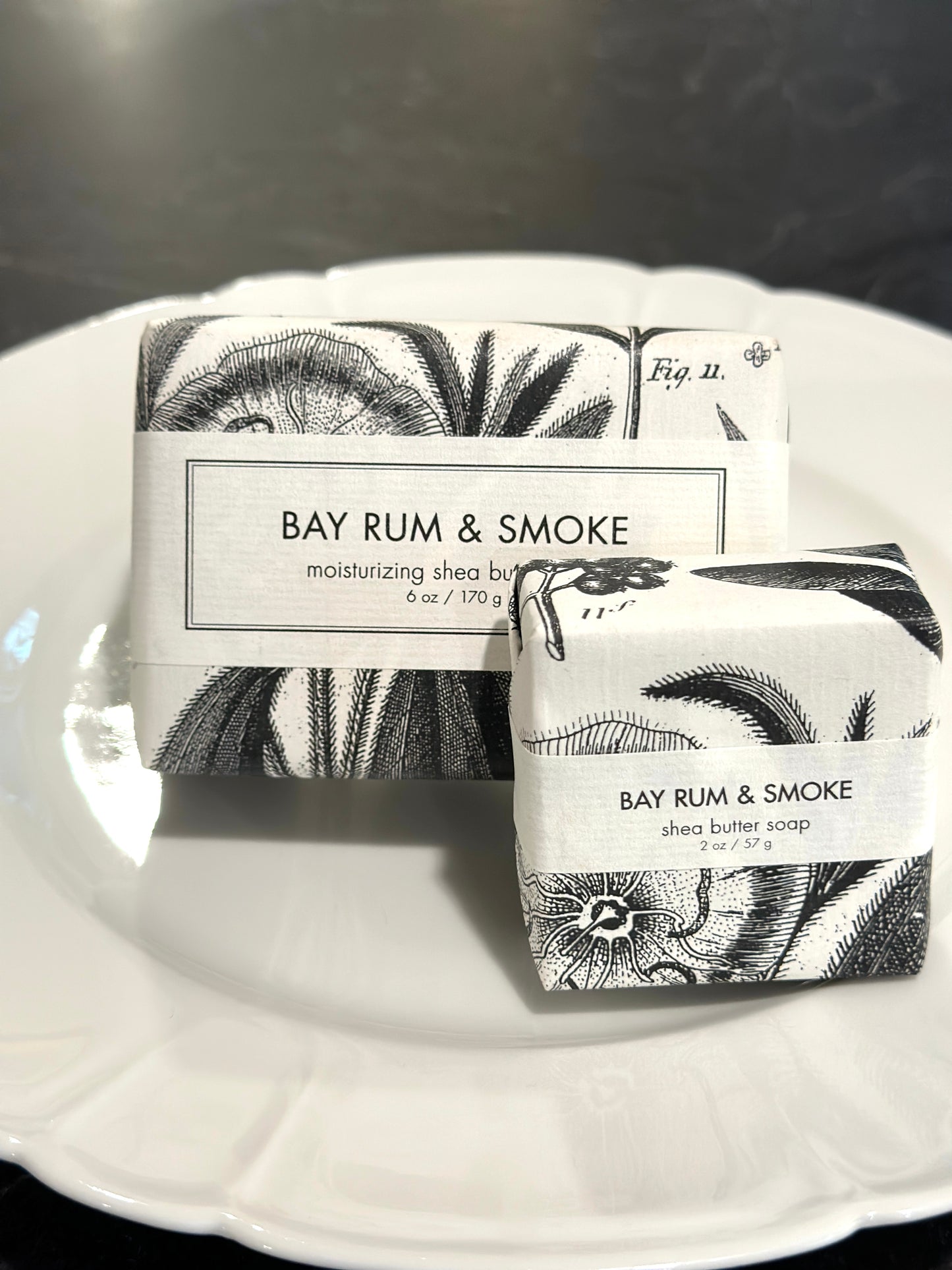 Bay Rum & Smoke Moisturizing Soap set