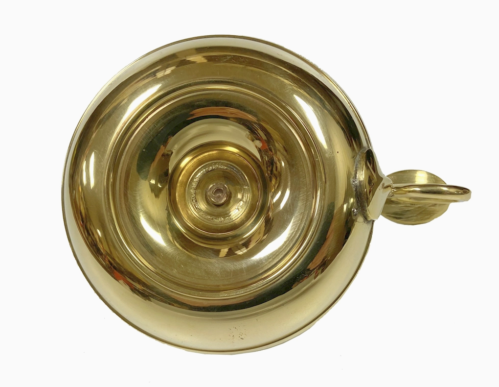Solid Brass Chamberstick