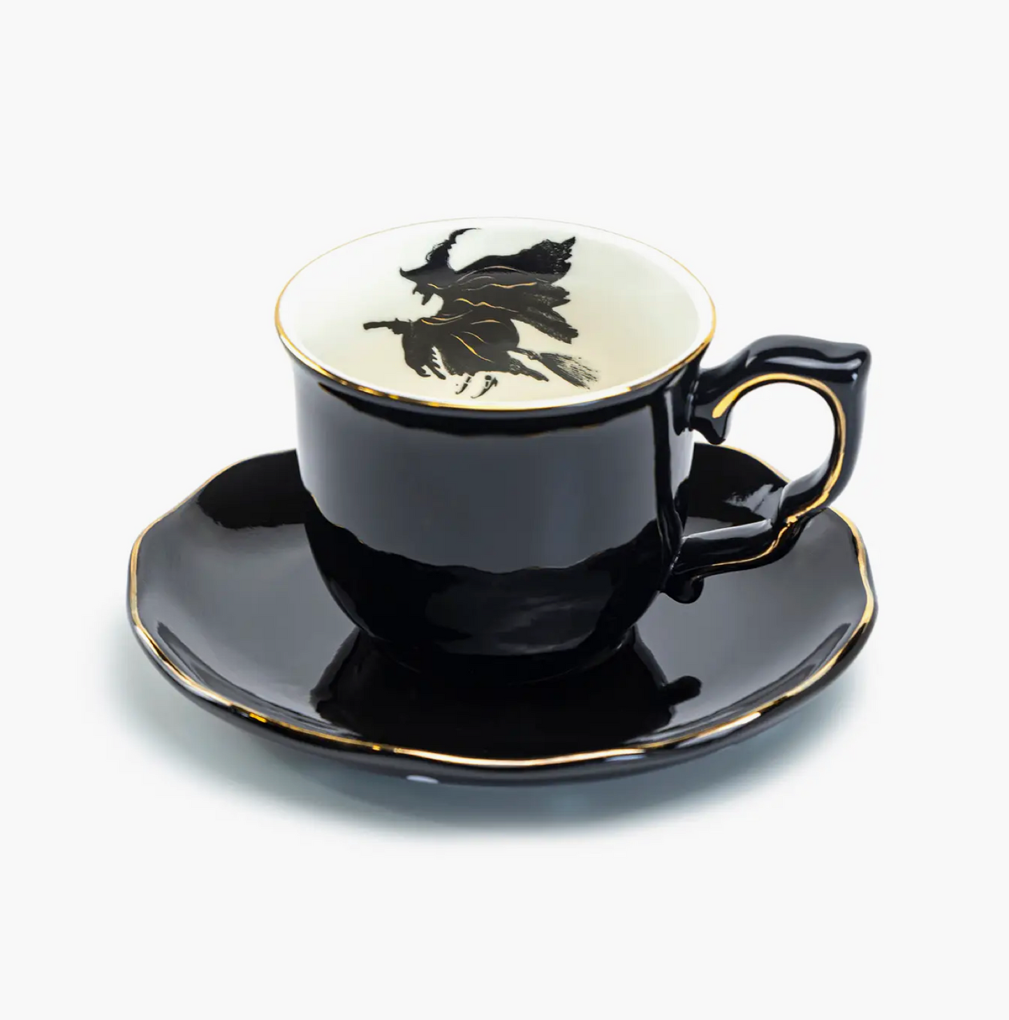 Witch Tea Cup and Saucer