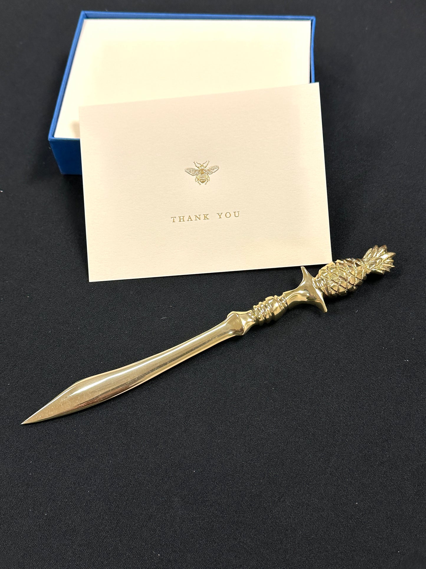 Pineapple Letter Opener - Brass