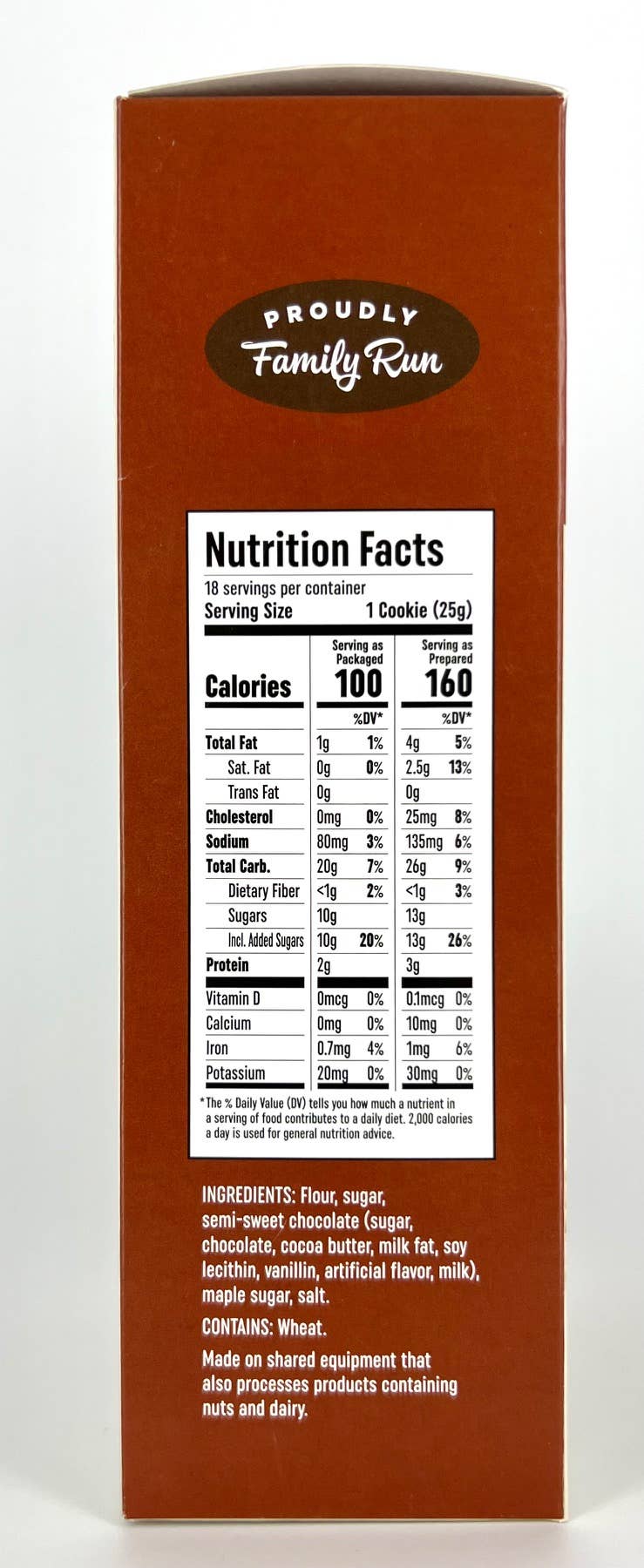 Vermont Maple Chocolate Chip Cookies