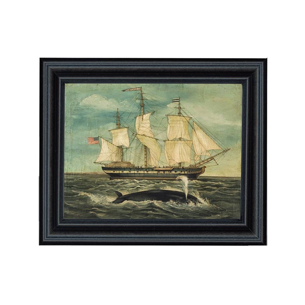 Available March 12th - Whaling Ship Print