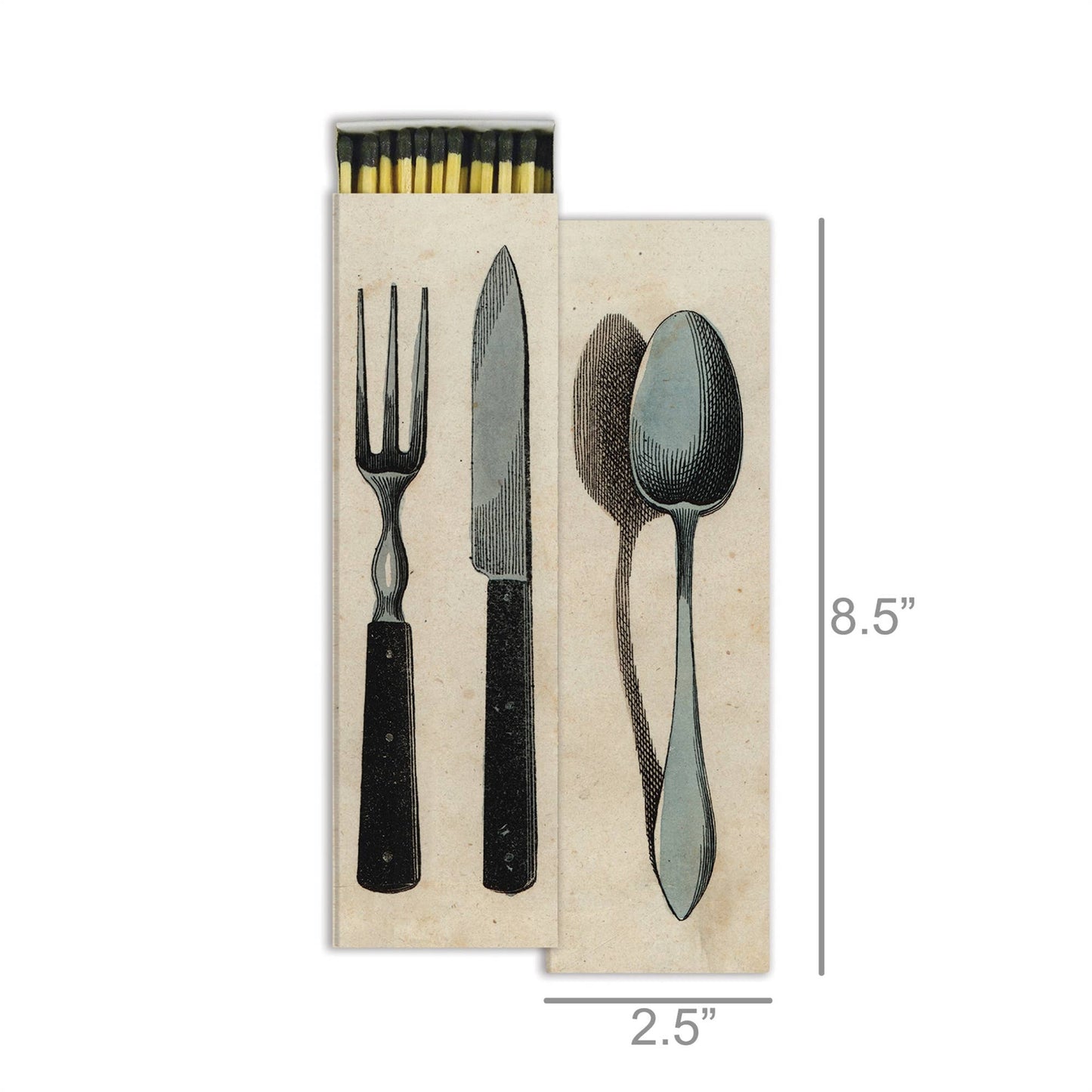 Silverware Matches- Black