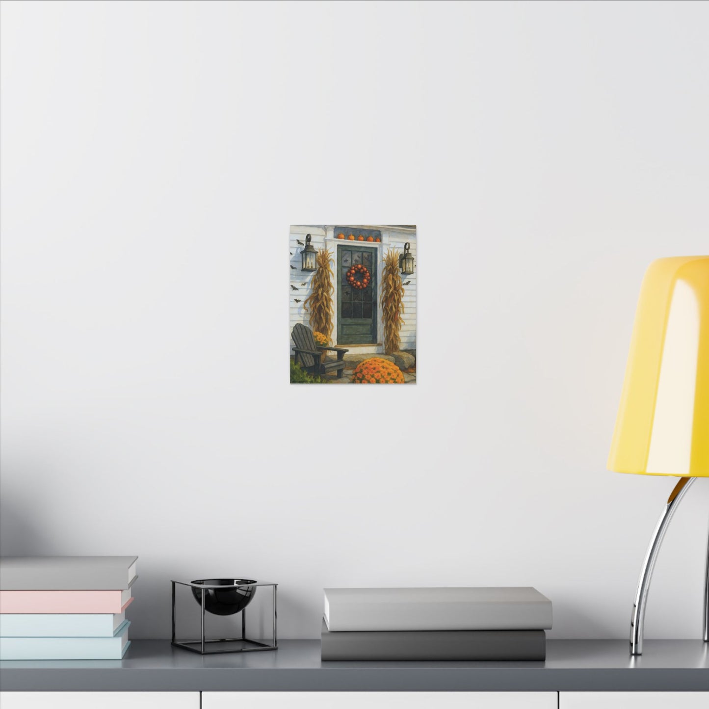 “Falloween in New England” – Stretched Canvas Artwork