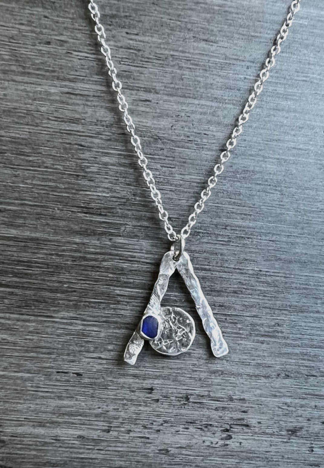 Available March 12th - Cobalt Blue Seaglass Necklace