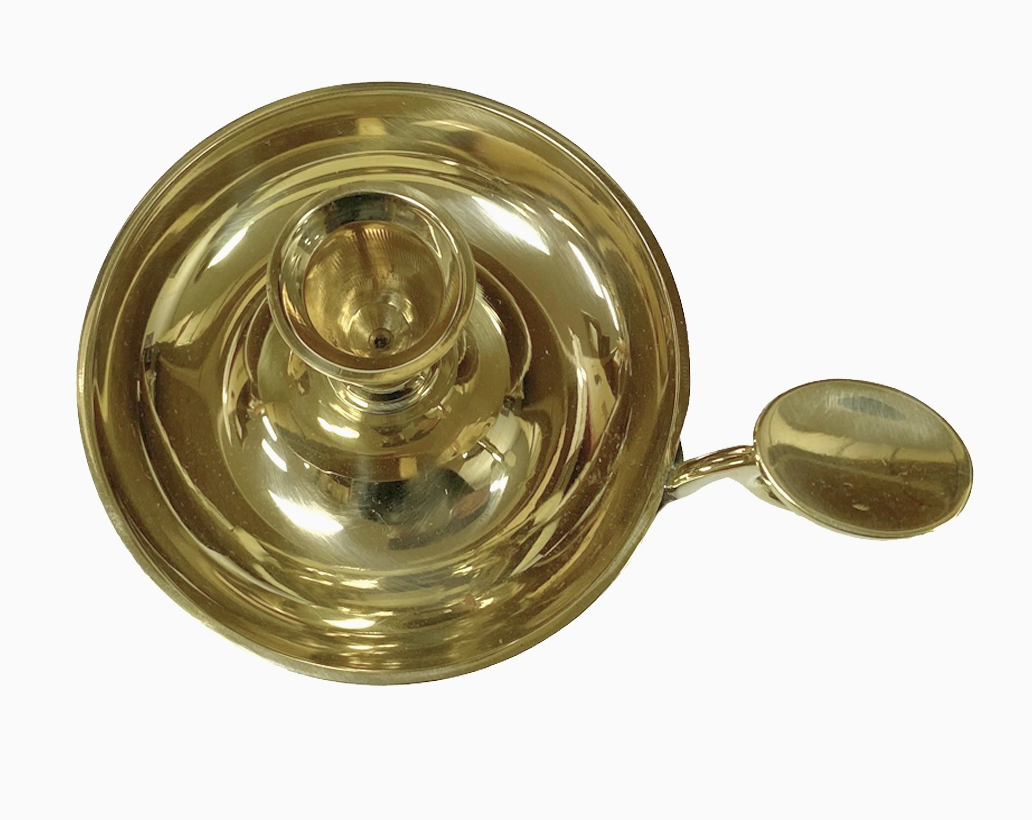 Available March 12th - Solid Brass Chamberstick