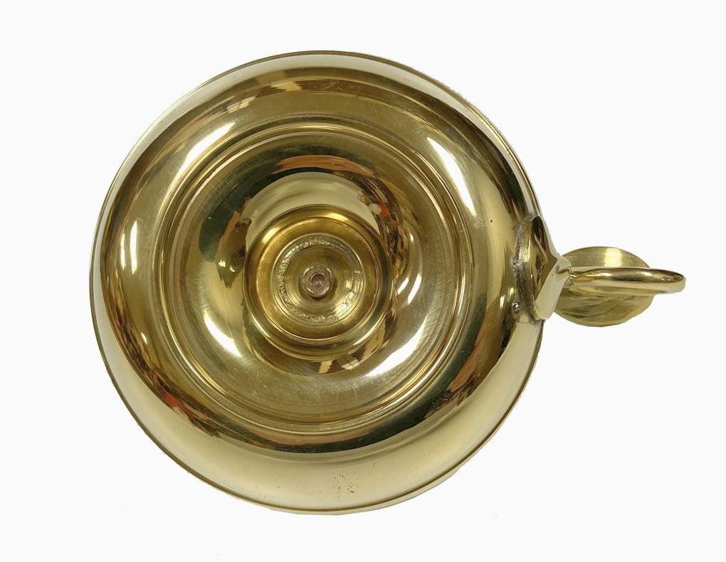 Available March 12th - Solid Brass Chamberstick