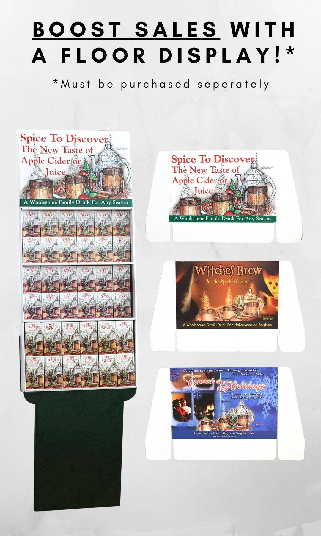 Olde Tradition Spice Mulling Spice in Tea Bags: 8 Tea Bags Per Box