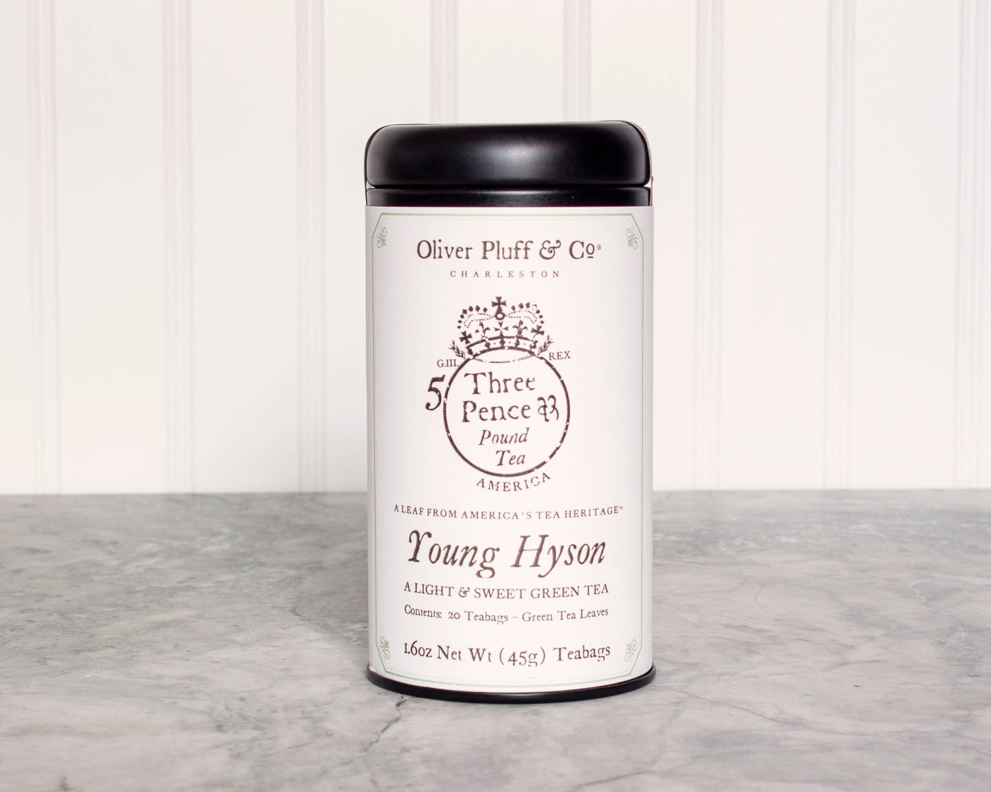 Young Hyson - 20 Teabags in Signature Tea Tin