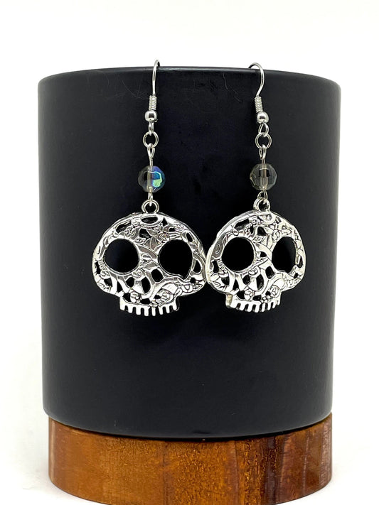 Halloween Skull Earrings
