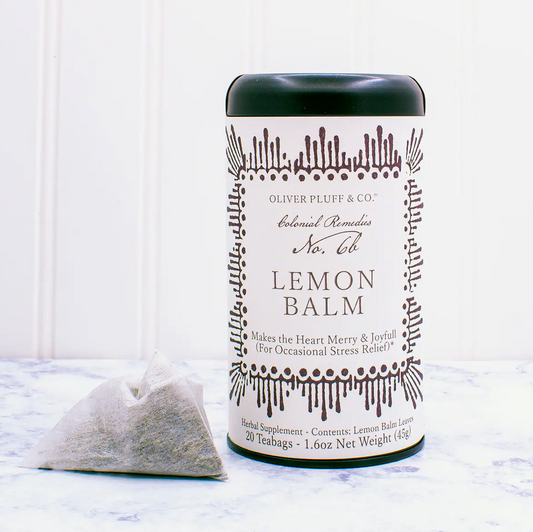 Available March 12th - Lemon Balm Tea